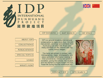 The IDP website in English